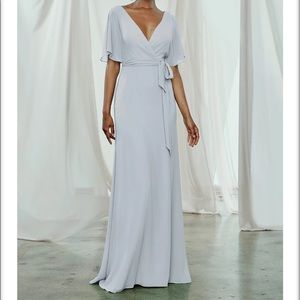 Amsale Ava Dress in Ice Size 4 EUC